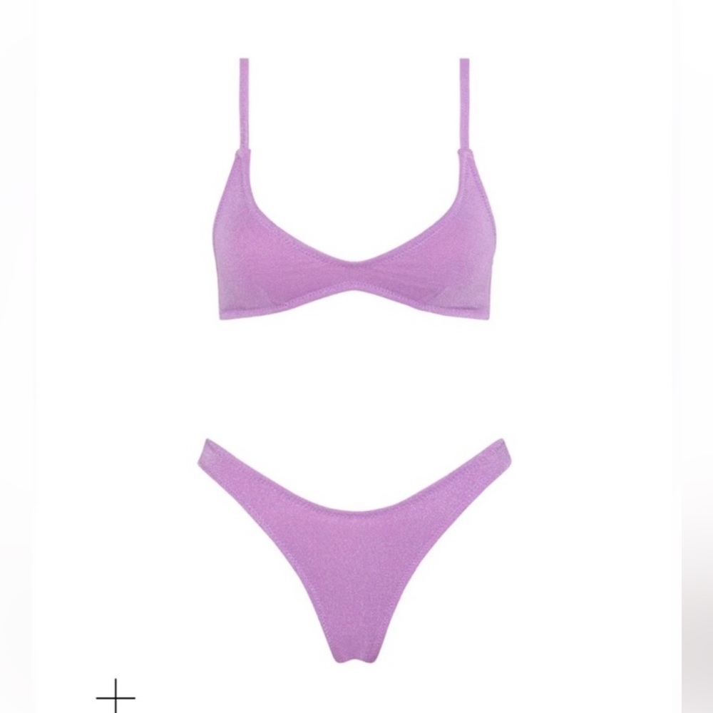PURPLE SPARKLE MAIA BIKINI